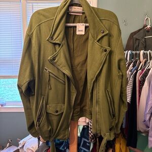 Free People Olive Jacket